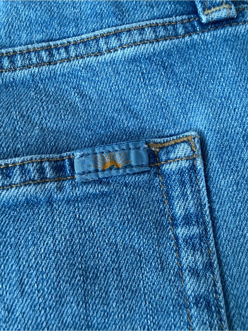 Faherty Women’s Blue Denim Cut Off Shorts Size 31 Waist E10 - Picture 11 of 11
